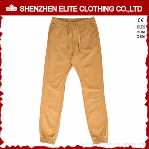 Mens Baggy Cheap Khaki Cotton Chino Trousers Pants